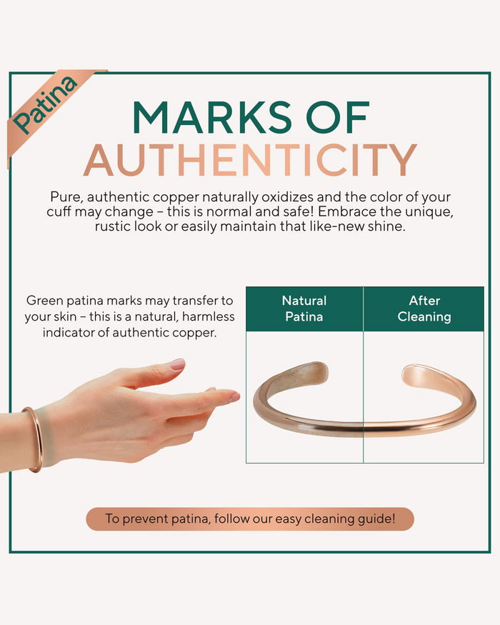 Pure Copper Cuff Bracelet – Barrel