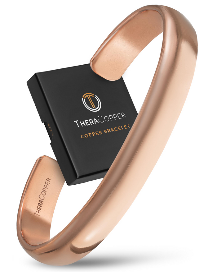 Pure Copper Cuff Bracelet – Plain
