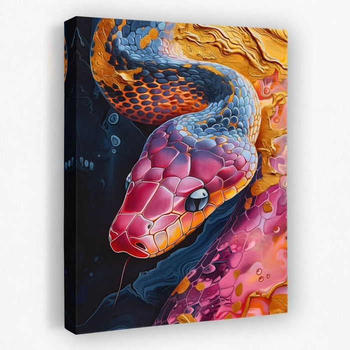 Python Spectrum - Animals Canvas Wall Art