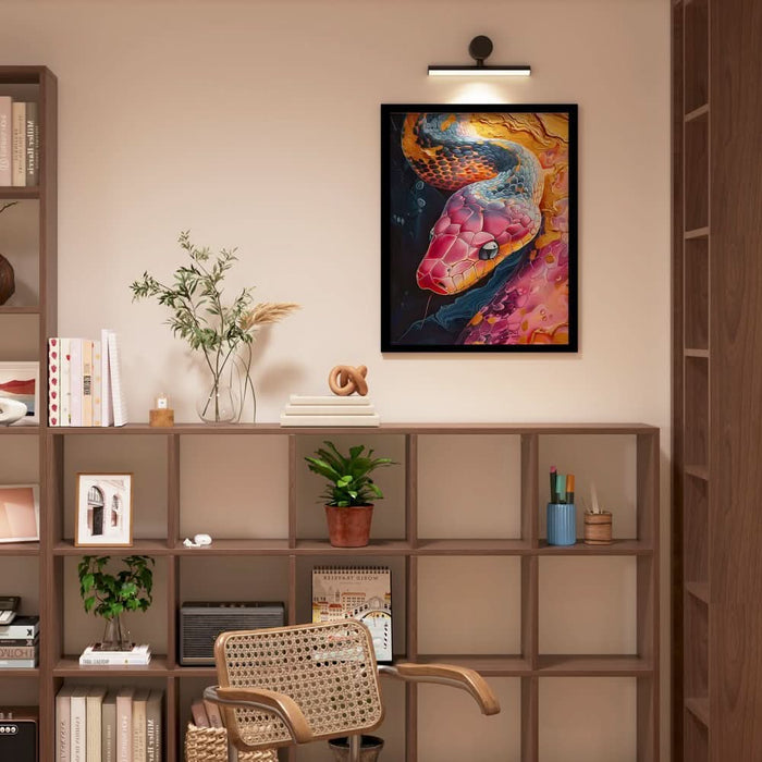 Python Spectrum - Maximalist Colorful Canvas Wall Art