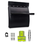 Quarter Fender 24x24" Black Plastic Driver