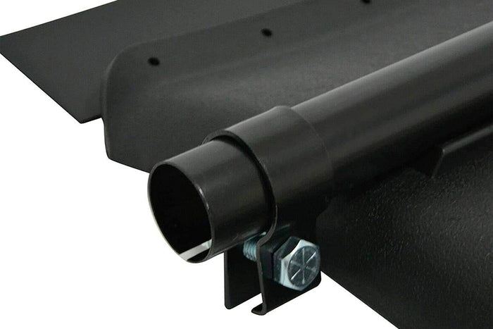 Quarter Fender 24x24" Black Plastic Passenger