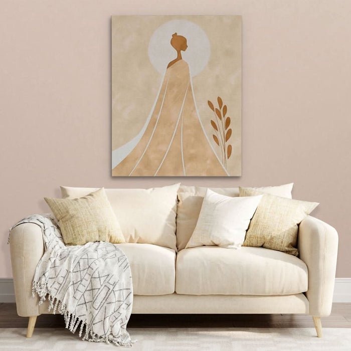 Queen of Highlands - Large Contemporary Canvas Print