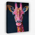 Rare Giraffe - Africa Canvas Wall Art