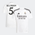 adidas Real Madrid Jude Bellingham  24/25 Home Jersey | Men's