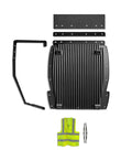 Rear Fender Liner Splash Guard with Mudflap and Brackets Set Passenger 2018-2024 Volvo VNL