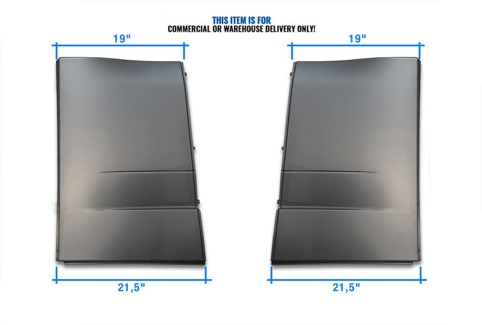 Rear Side Fairing Panels Set 2018-2024 Volvo VNL