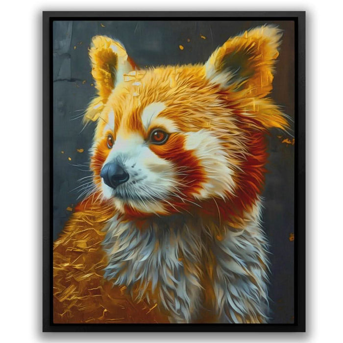 Red Panda Bear - Brown Bear Canvas Print