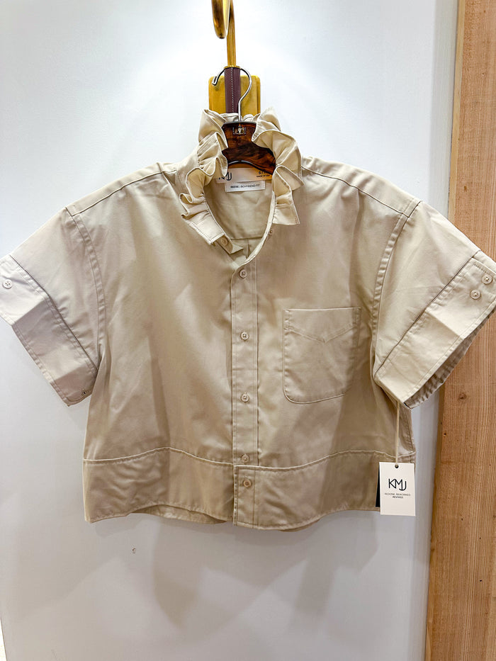 Reese Top in Tan