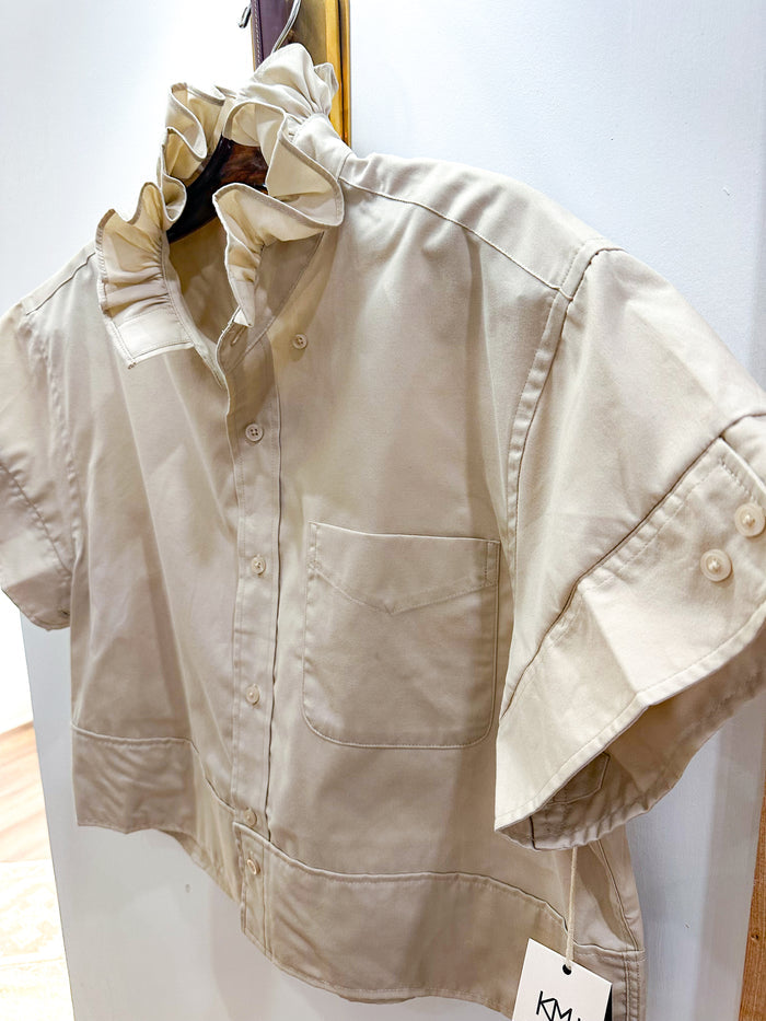 Reese Top in Tan