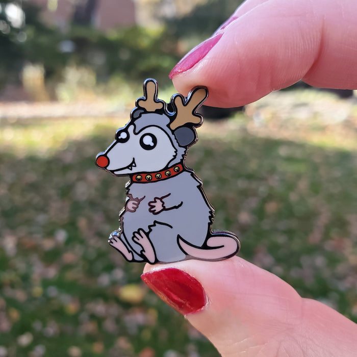 Reindeer Possum Pin