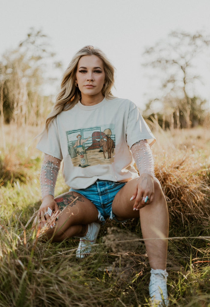 Rodeo Scene Western Graphic Tee