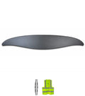 Roof Wind Deflector Fairing Cab Extender Black 2018-2024 Volvo VNL