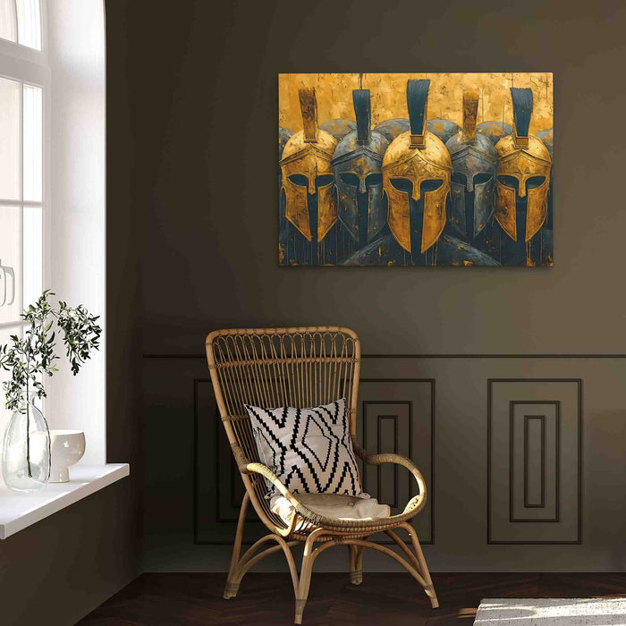 Royal Army - Helmet Wall Art in Black Frame