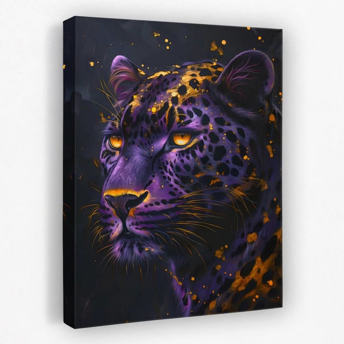 Royal Presence - Big Cat Canvas Wall Art