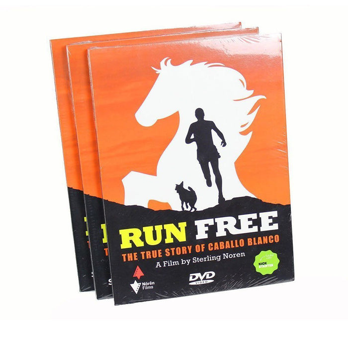 Run Free - The True Story of Caballo Blanco - DVD - case stack, front