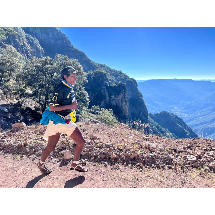 "RUN LIKE MANUEL" SHIRT - TRUE MESSAGES DONATION - canyon trail photo