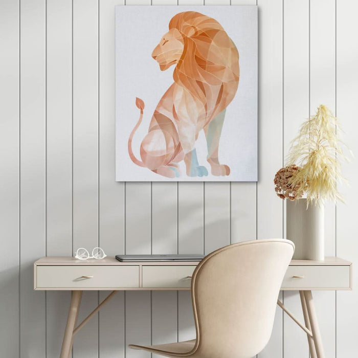 Sacred Awakening - Minimalist Earth Tones Canvas Wall Art