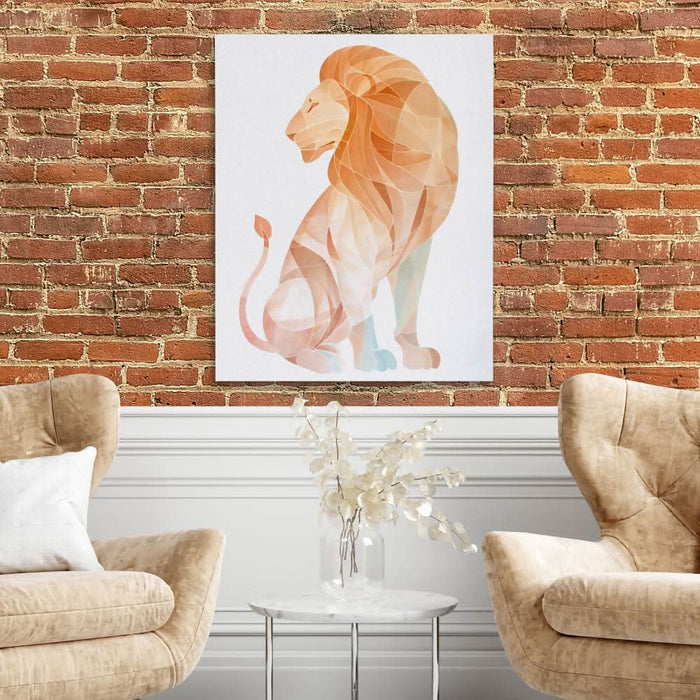 Sacred Awakening - Beige Wall Art for Bedroom