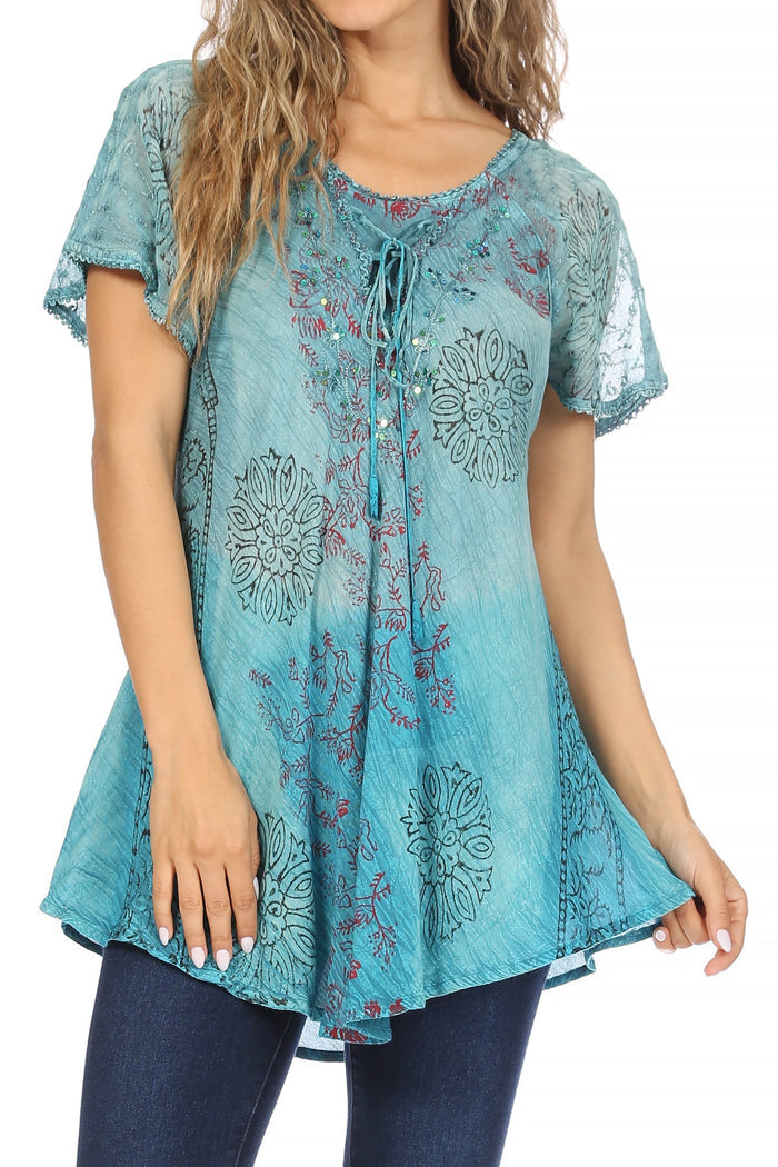 One Size / 19208-Turquoise