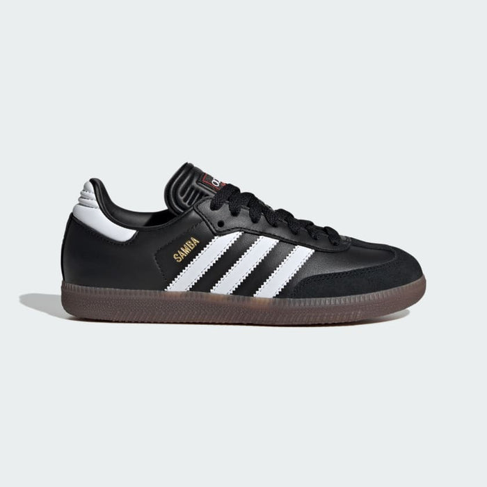 adidas SAMBA Indoor Soccer Shoes | Core Black-Cloud White | Kid's Unisex