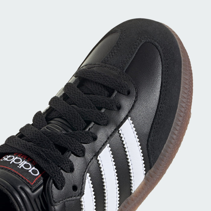 adidas SAMBA Indoor Soccer Shoes | Core Black-Cloud White | Kid's Unisex