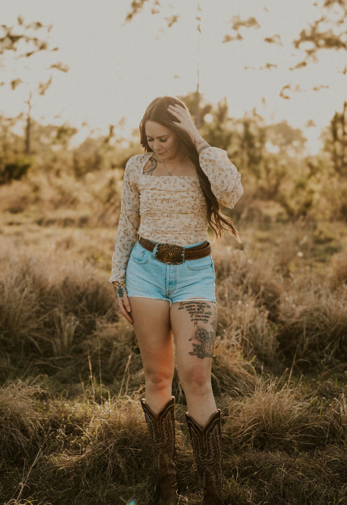 Sammi's Spring Floral Top