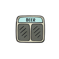 Scale Enamel Pin