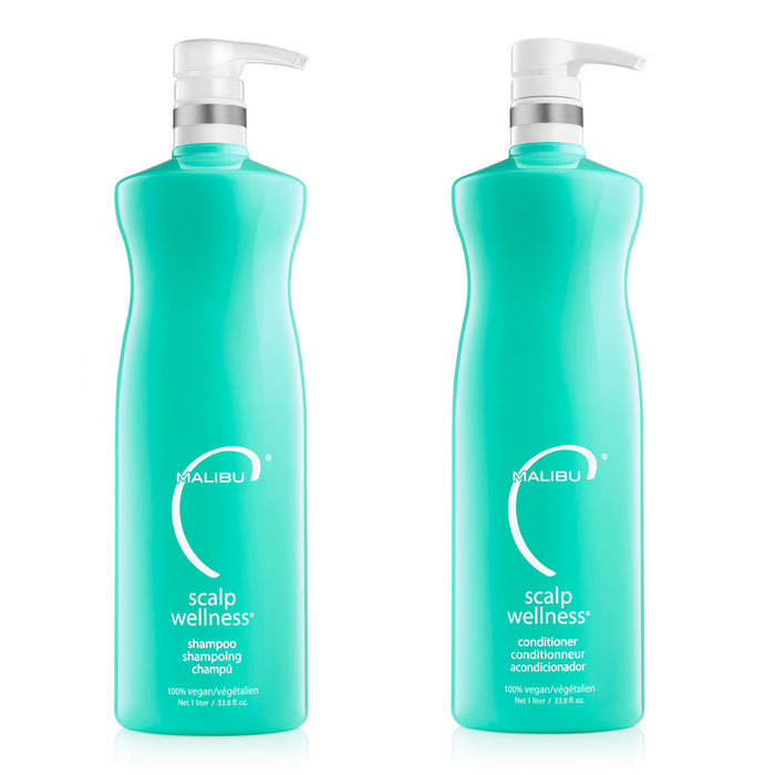 Scalp Wellness Liter Shampoo & Conditioner Duo - Malibu C