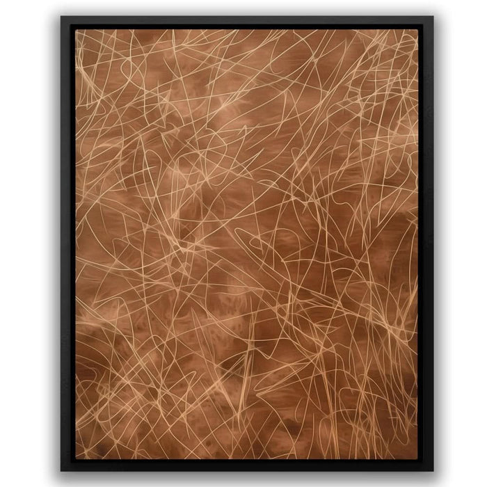 Scribbled Lines - Wall Art for Bedroom