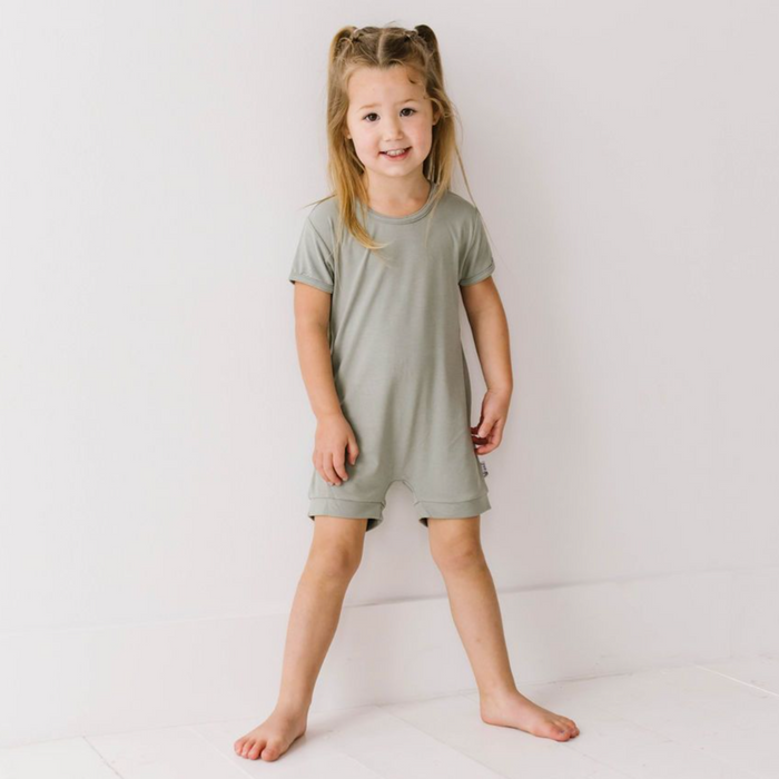 Seagrass Shorty Romper Luxe Edition | Cotton Bamboo Blend