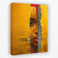Self Reflections - African American Canvas Wall Art