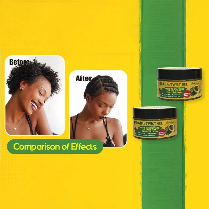 Shakebar Braid & Twist braiding gel - Hairgivers