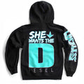 S / Tiffany Blue / Black