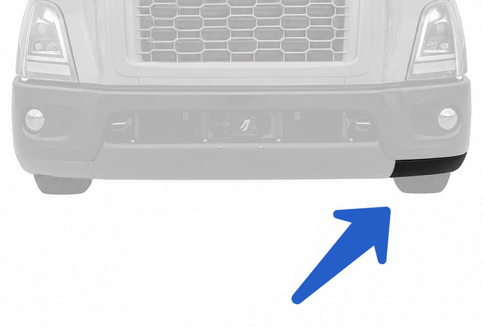 Side Bumper Air Deflector Spoiler Driver 2018+ Volvo VNR