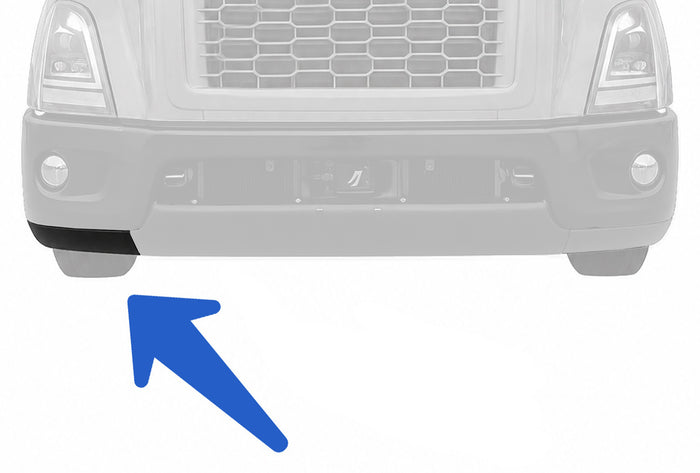 Side Bumper Air Deflector Spoiler Passenger 2018+ Volvo VNR