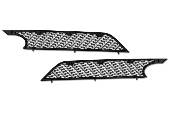 Side Grilles Air Intake Screen Set Black 2022+ Peterbilt 579