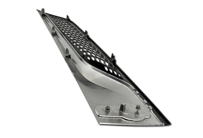 Side Hood Grille Vent Trim Chrome Passenger 2022+ Kenworth T680 Next Gen