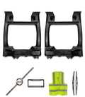 Small Inner Supports for The Rear Step Fairings Set 2018+ Volvo VNL