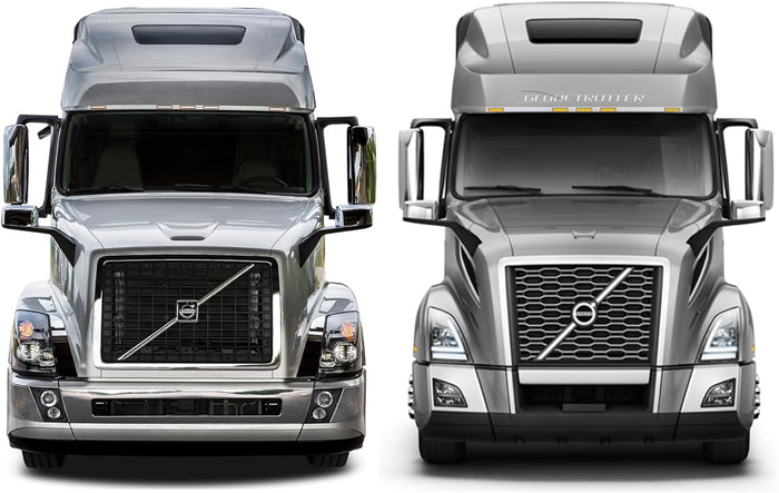 Small Lower and Big Door Mirrors 2004+ Volvo VNL VNM VNX