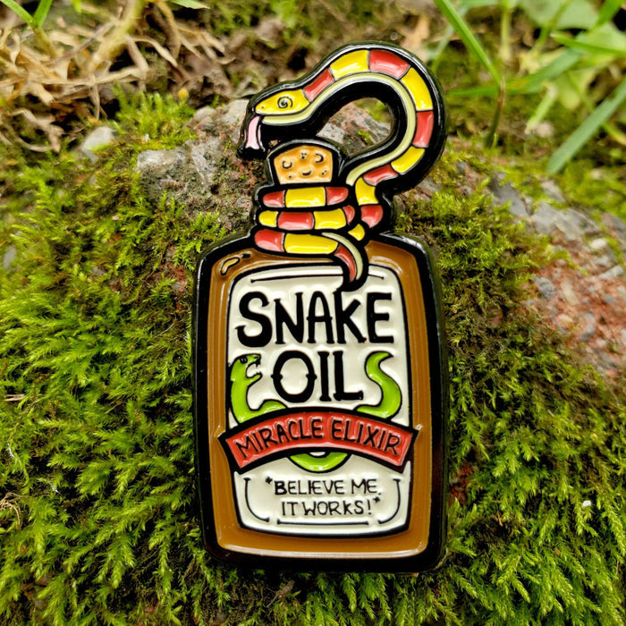 Snake Oil Pin