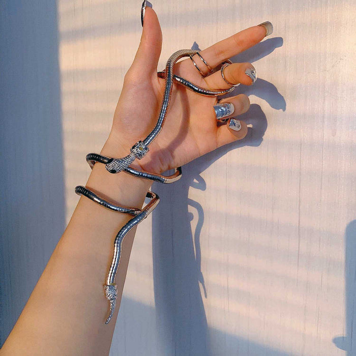 Soft Metal Snake Necklace for Women | ZAKAPOP