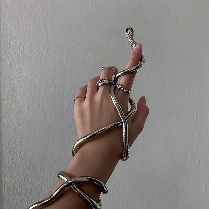 Soft Metal Snake Necklace for Women | ZAKAPOP