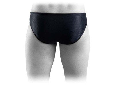 Solid Male Swim Brief (Black) 38