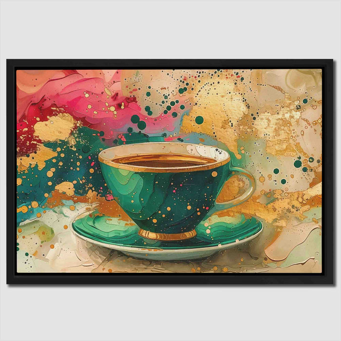 Splash of Tea - Coffee Shop Art for Kitchen
