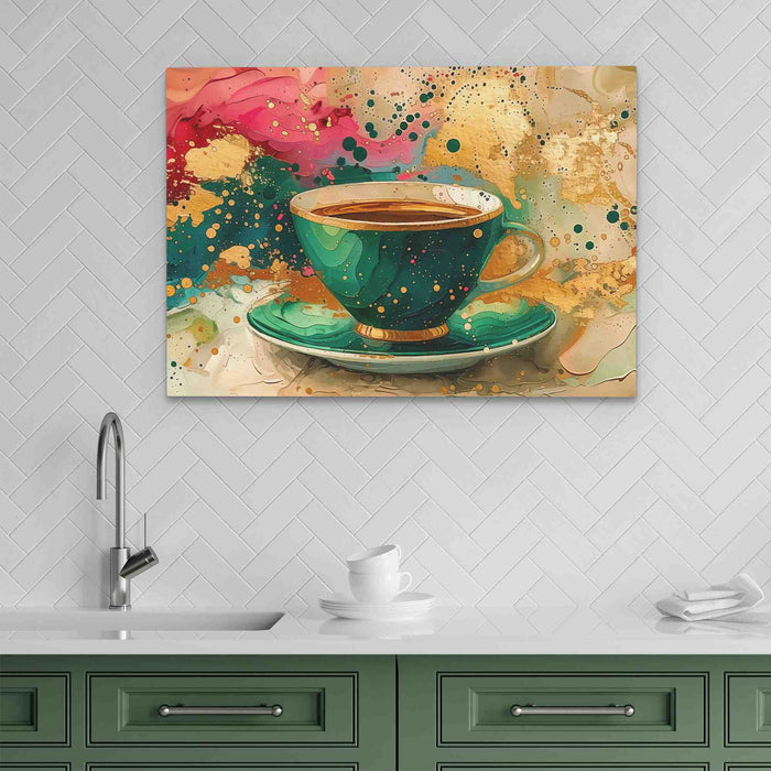 Splash of Tea - Wall Art for Kitchen