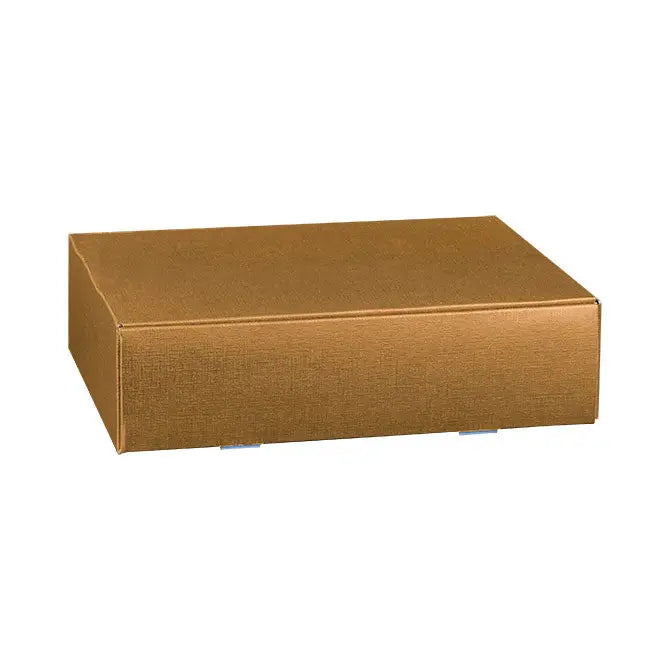 Spun Oro - 3 Bottle Box (side opening) - Matte Gold