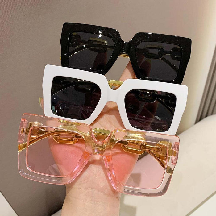 Square Beach Sunshade Fashion Sunglasses | ZAKAPOP