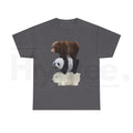 Stacked Bears Graphic Tee – Cute Polar, Panda & Brown Bear Unisex Shirt