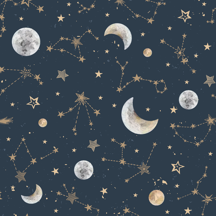Starry Night At Your Leisure Snap Down Adult Romper